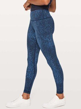 🔥 Lululemon Wunder Under Hi-Rise Tight 28" Size 6 Luxtreme Lunar Eclipse